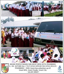 Program minat baca Badan Perpustakaan dan Arsip Kota Pekanbaru