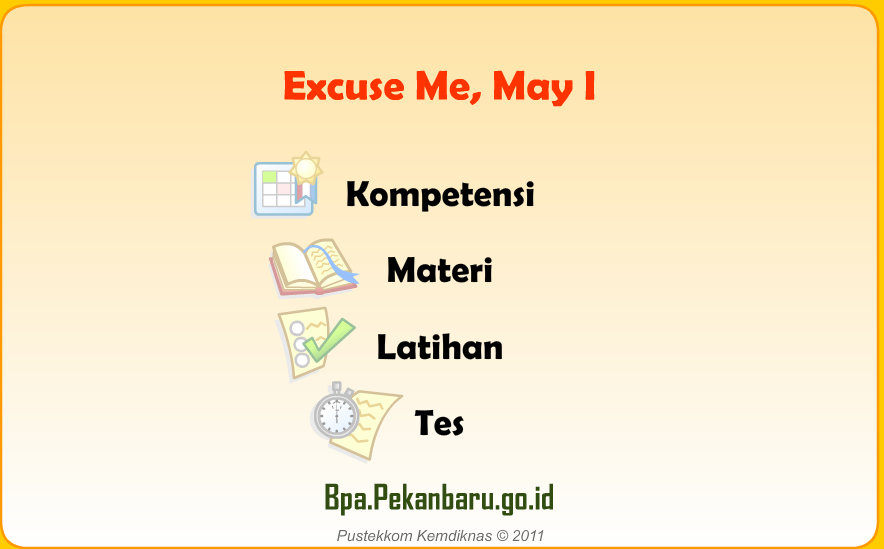 Rumah belajar BPA SD Bahasa Inggris Expression Of Politeness