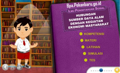 Rumah belajar BPA SD IPS 4 Hubungan Sumber Daya Alam dengan Kegiatan Ekonomi Masyarakat