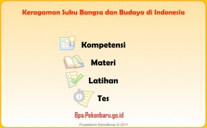 Keragaman Suku Bangsa dan Budaya di Indonesia Rumah Belajar BPA Pekanbaru