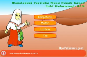 Rumah belajar BPA SD Pendidikan Agama Islam 43 Meneladani Masa Kanak-Kanak Nabi Muhammad S.A.W