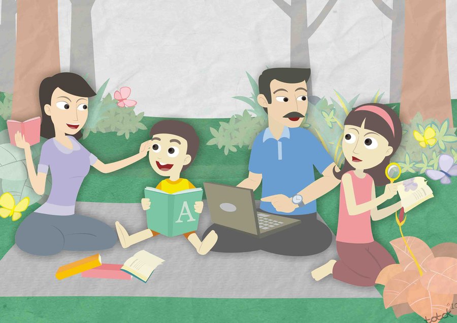 Cara meningkatkan kegemaran membaca keluarga