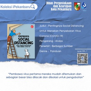 Pentingnya Social Distancing Untuk Menekan buku